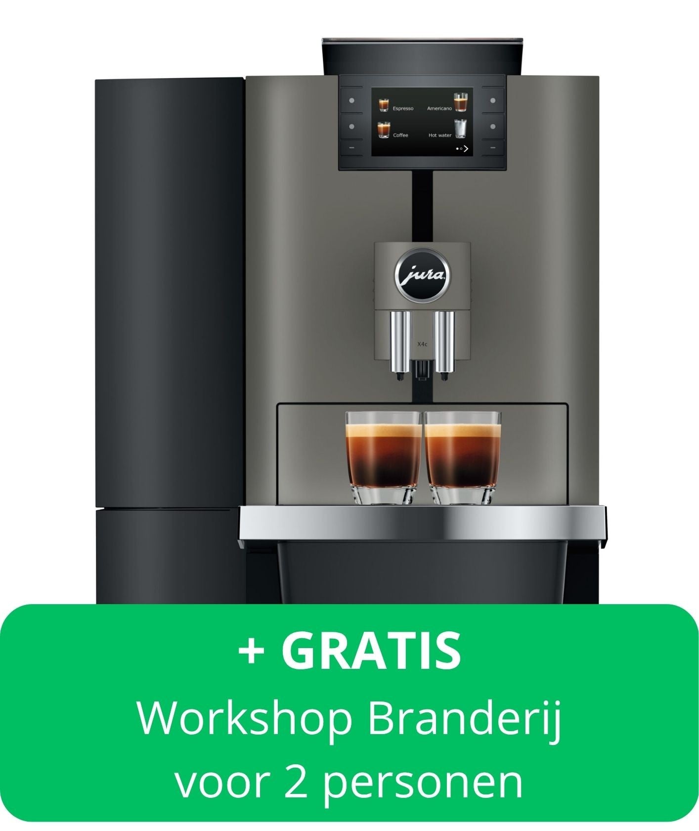 JURA X4c + Workshop branderij +Proefpakket - 11 jaar officiële JURA dealer