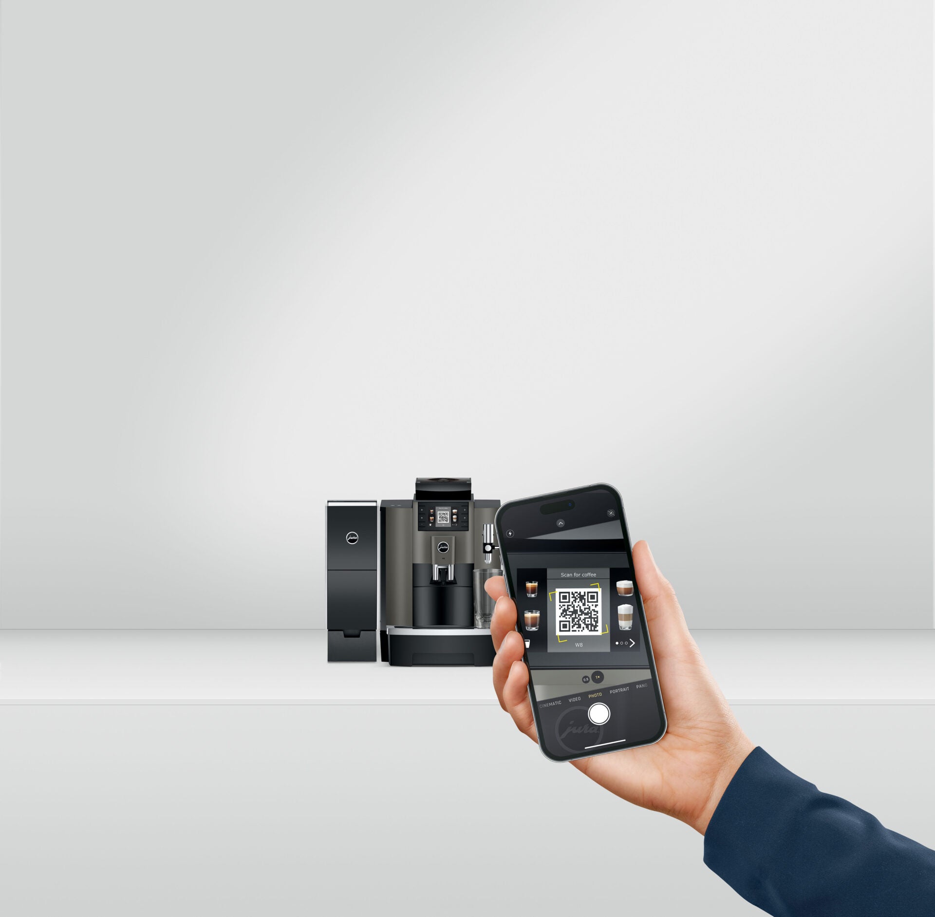 JURA W8 + CoolControl + Melkslangetje + Proefpakket- RUIM 11 JAAR JURA DEALER