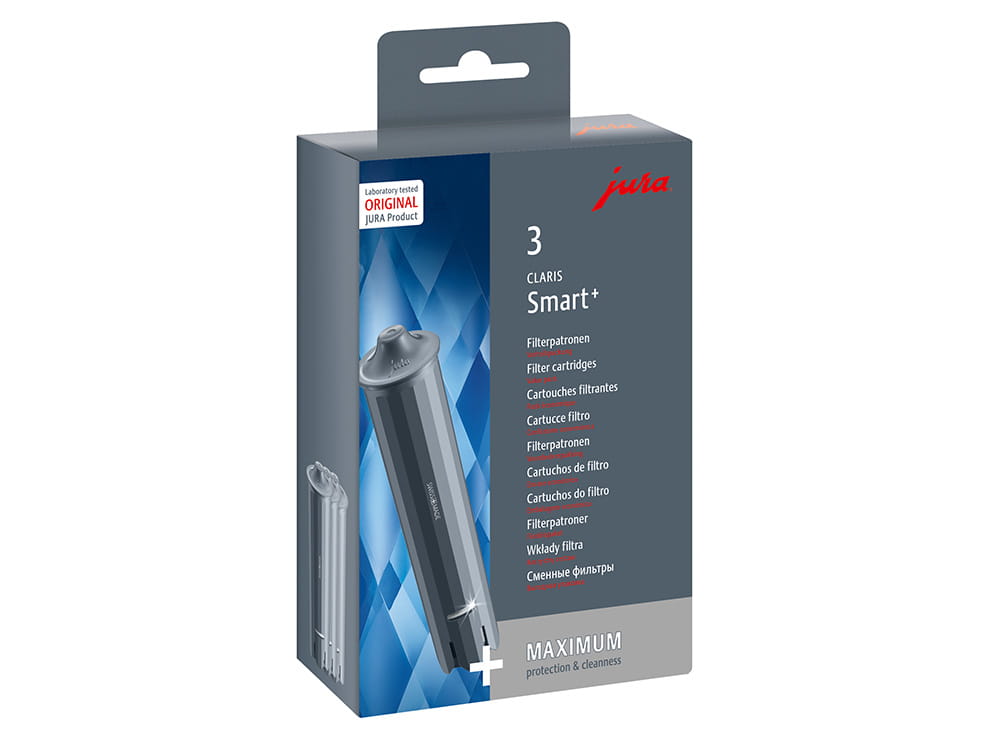 JURA CLARIS Smart+-filterpatroon 3 stuks (At Home machines)