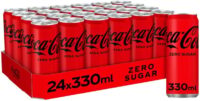 Tray blik 24 st 33 CL - Coca Cola Zero