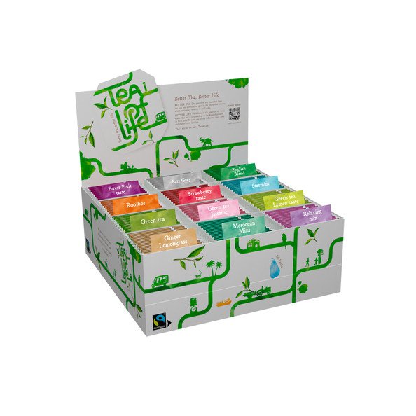 Tea of Life Assortibox 120 tea bags 12 smaken