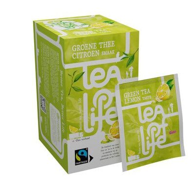 Tea of Life Green Tea Lemon 25 stuks