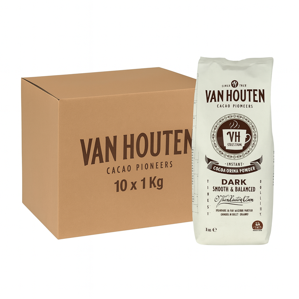 VAN HOUTEN Cacao UTZ- DOOS 10 x 1 kg