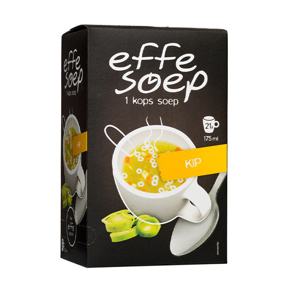 DS x 21 ZK. Effe Soep Kip