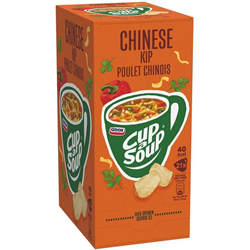 DS x 21 ZK. Cup a soup Chinese Kip