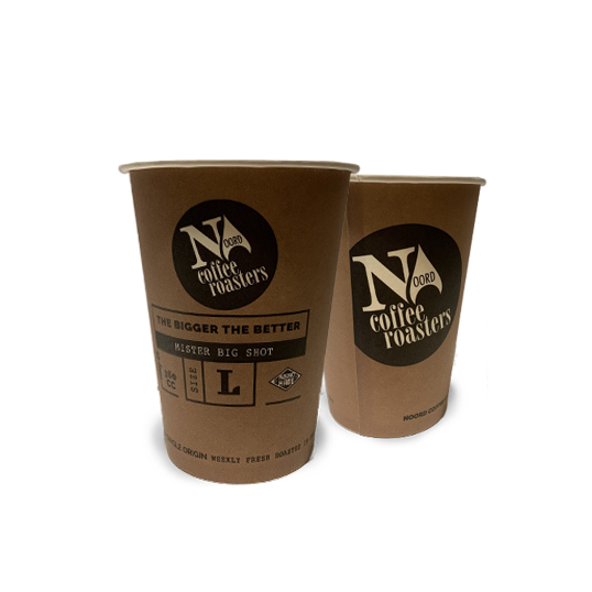 DS x 1000 ST. NOORD Coffee to go beker (L) 12 oz 360 ml