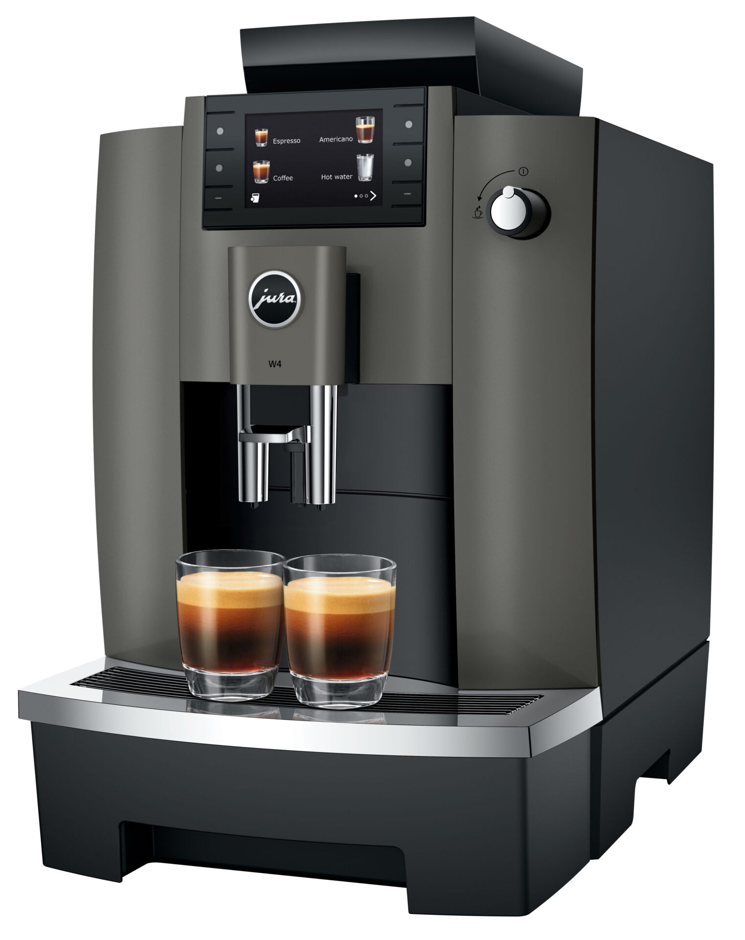 JURA W4 Dark Inox  - premium koffiemachine