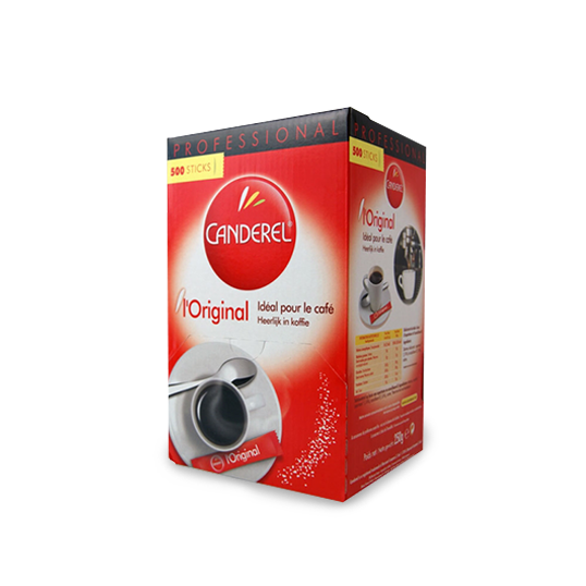 DOOS x 500 ST. Canderel Zoetstof Sticks