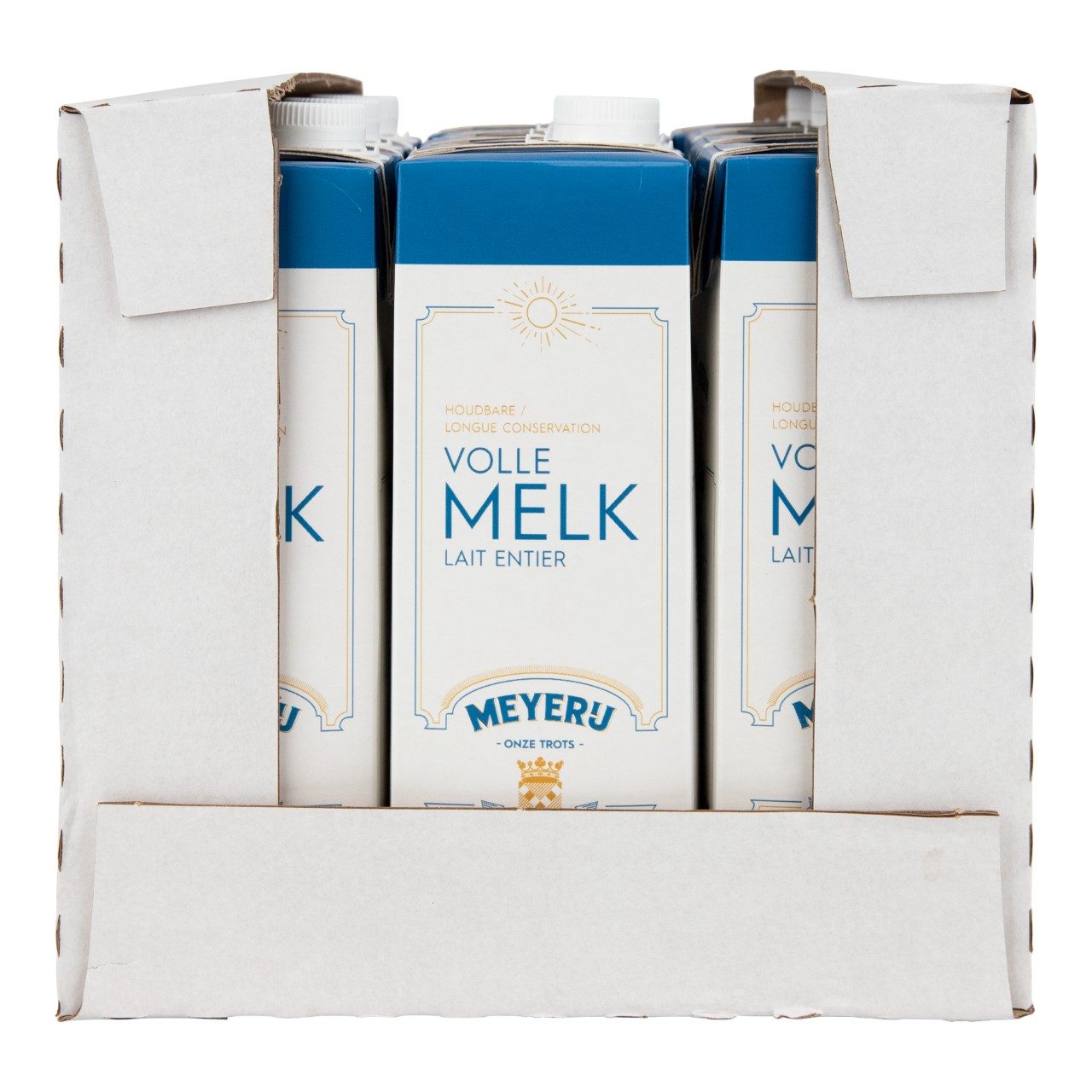 TRAY 12 x 1 L. Volle Melk Meyerij (lang houdbaar)