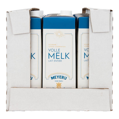 TRAY 12 x 1 L. Volle Melk Meyerij (lang houdbaar)